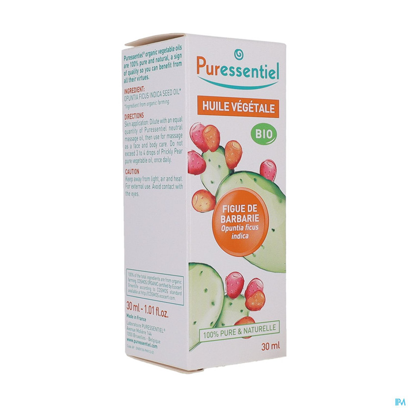 Puressentiel huile vegetale bio figue barbarie30ml