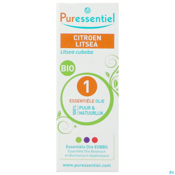 Puressentiel he litsee citronee bio 10ml