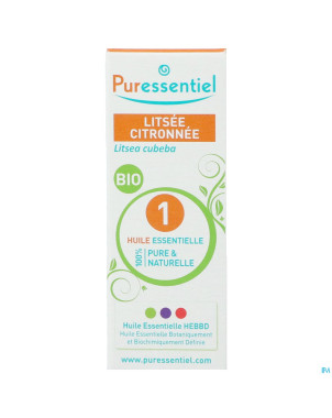 Puressentiel he litsee citronee bio 10ml
