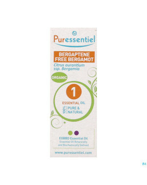 Puressentiel he bergamote s/bergaptene bio 10ml
