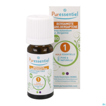 Puressentiel he bergamote s/bergaptene bio 10ml
