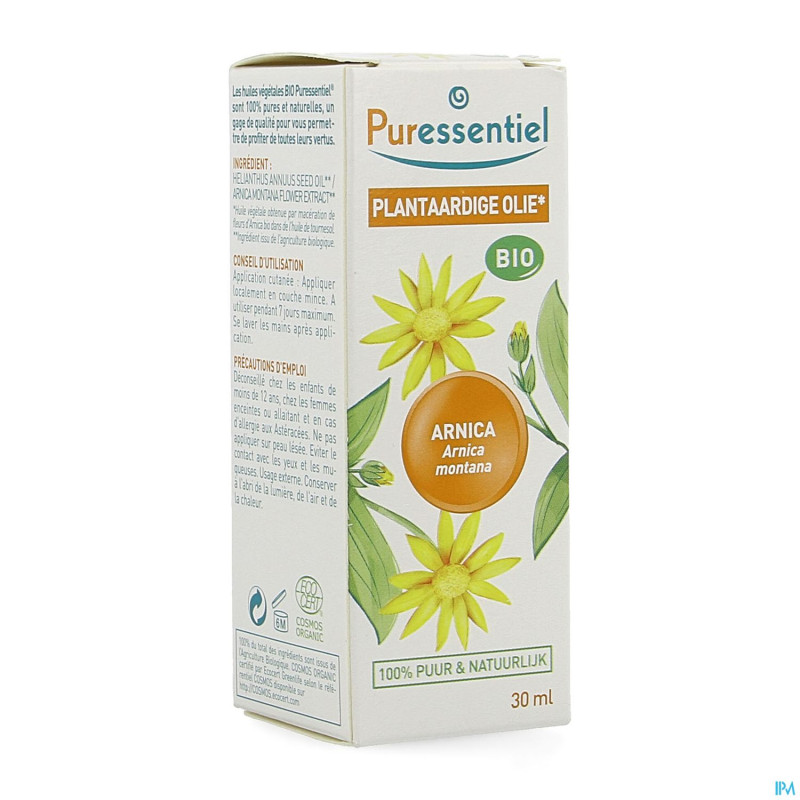 Puressentiel huile vegetale bio arnica    30ml