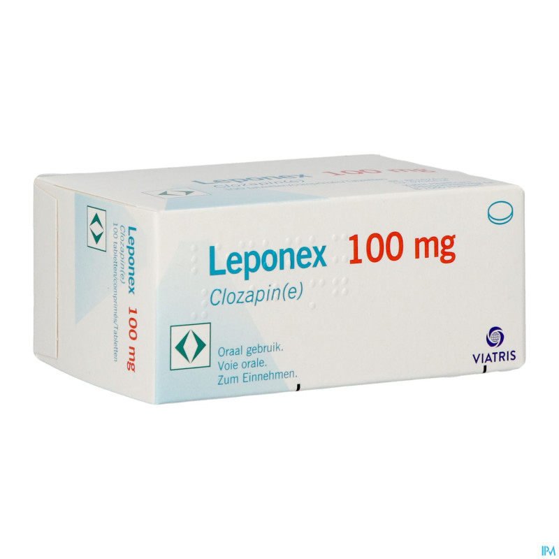 Leponex 100mg comp 100