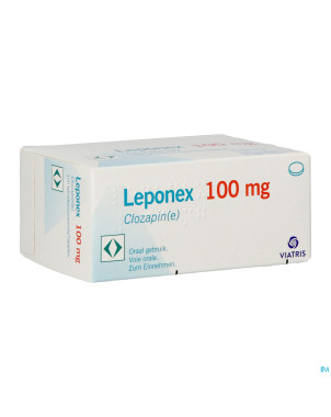 Leponex 100mg comp 100