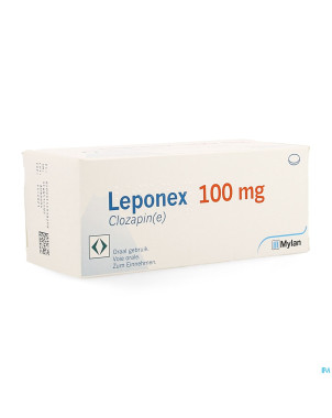 Leponex 100mg comp 100