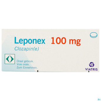 Leponex 100mg comp 100
