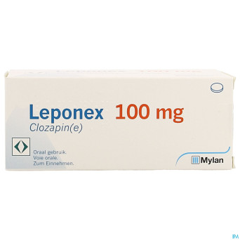 Leponex 100mg comp 100