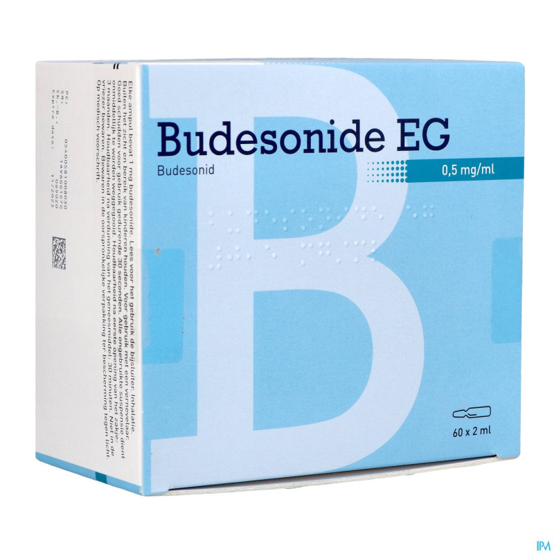 Budesonide eg 0,50mg/ml susp inh.nebul amp 60x2ml