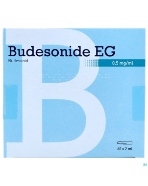 Budesonide eg 0,50mg/ml susp inh.nebul amp 60x2ml