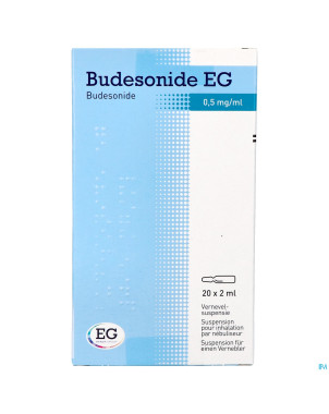 Budesonide eg 0,50mg/ml susp inh.nebul amp 20x2ml
