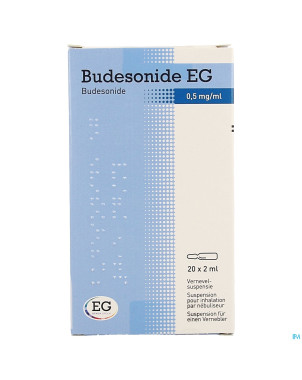 Budesonide eg 0,50mg/ml susp inh.nebul amp 20x2ml