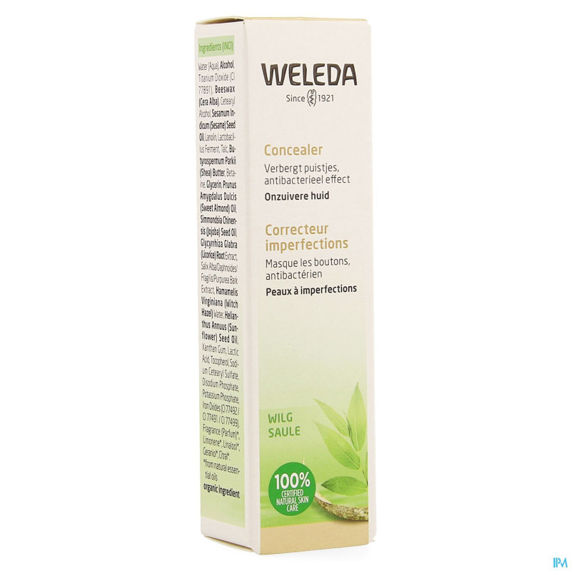 Weleda correcteur imperfections creme (vegan) 10ml
