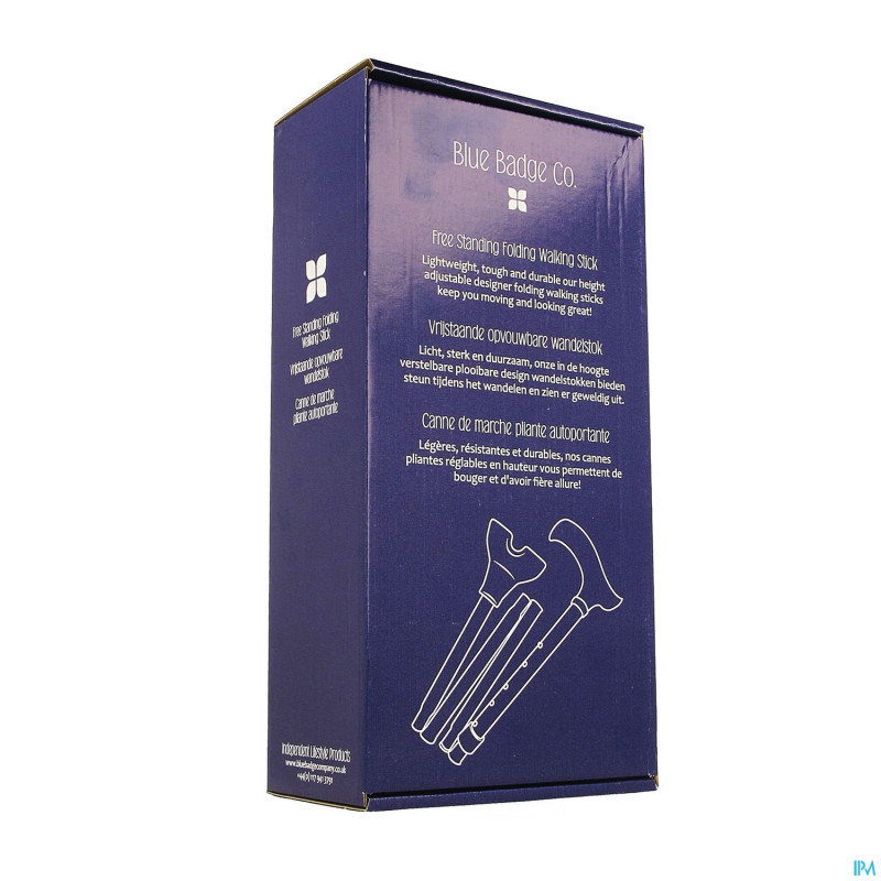 Canne marche pliante autoportante    mq855 bbc