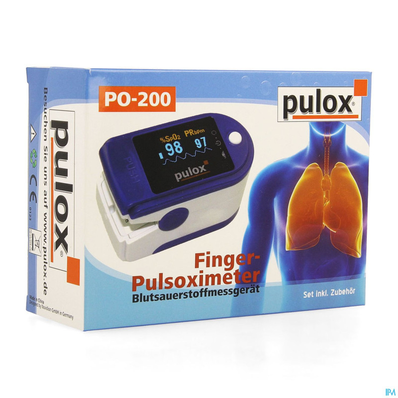 Pulox po-200 oxymetre