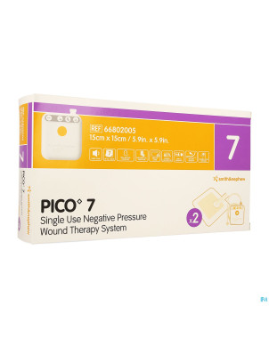 Pico 7 pansement 15cm x 15cm 2 66802005