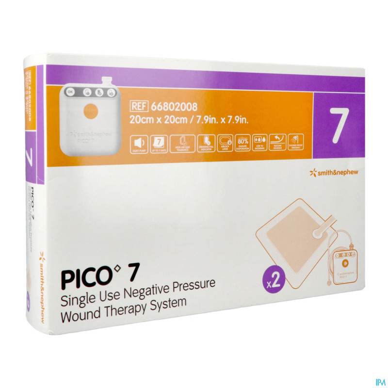 Pico 7 pansement 20cm x 20cm 2 66802008