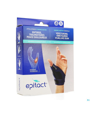 Epitact attelle pouce immobilisation droite s