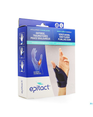 Epitact attelle pouce immobilisation droite l