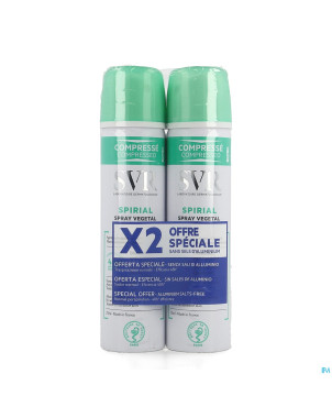 Svr spirial spray vegetal duo    2x75ml