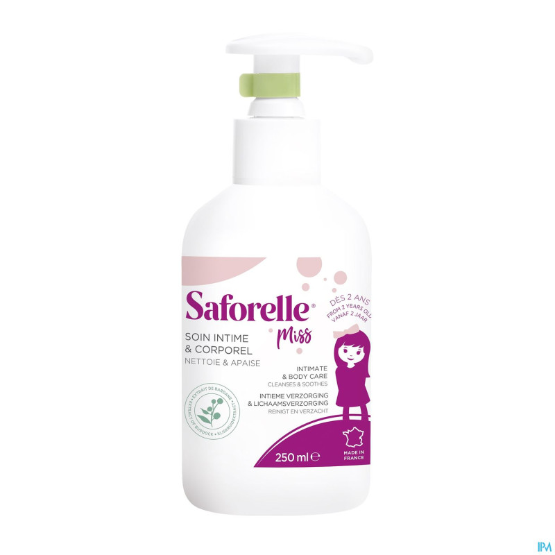 Saforelle miss soin intime corporel fl 250ml