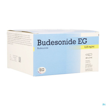 Budesonide eg 0,25mg/ml susp inh.nebul amp 60x2ml