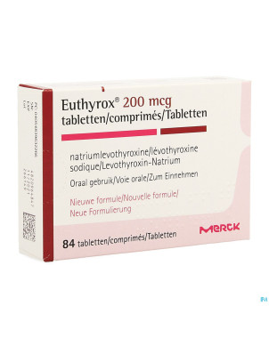 Euthyrox 200mcg comp  84 nf