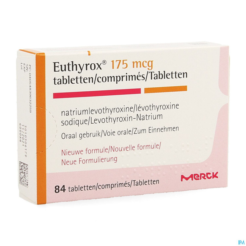 Euthyrox 175mcg comp  84 nf