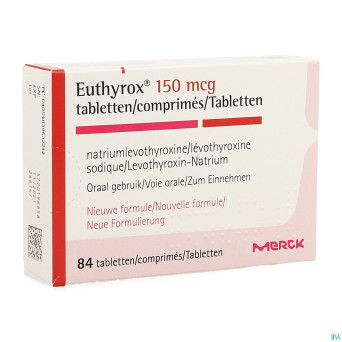 Euthyrox 150mcg comp  84 nf