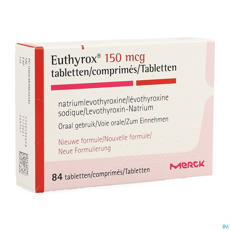 Euthyrox 150mcg comp  84 nf