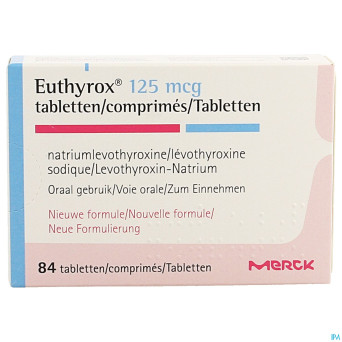 Euthyrox 125mcg comp  84 nf
