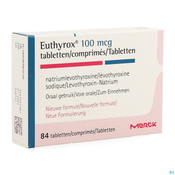 Euthyrox 100mcg comp  84 nf