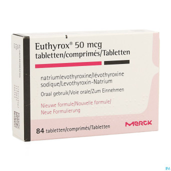 Euthyrox  50mcg comp  84 nf