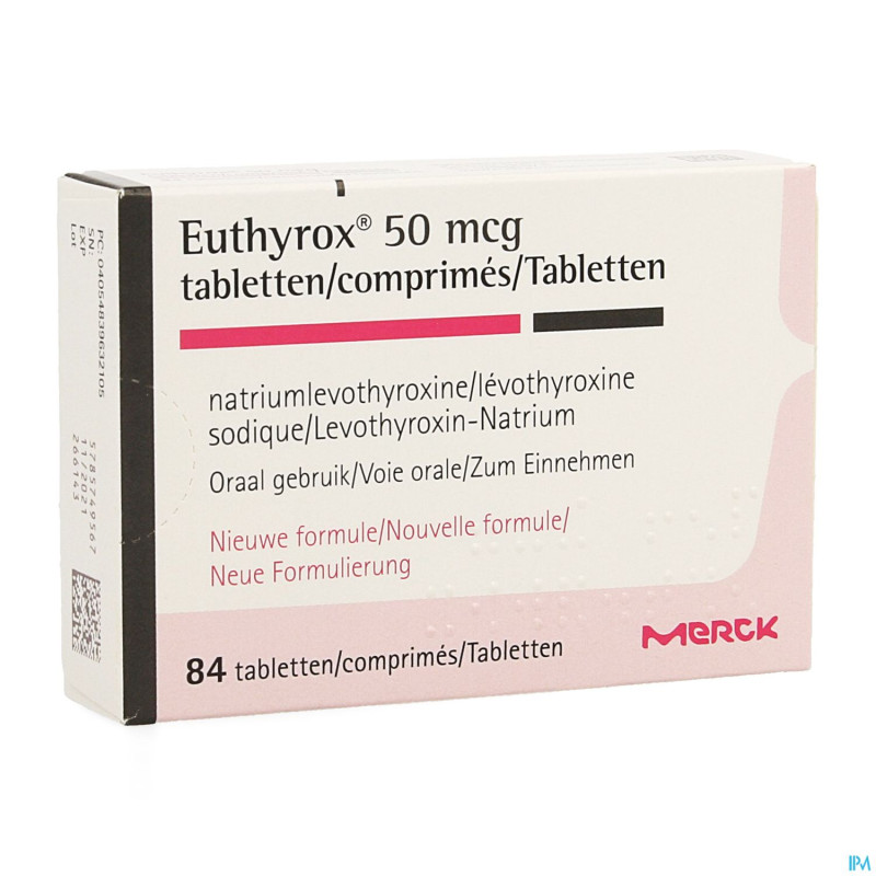 Euthyrox  50mcg comp  84 nf