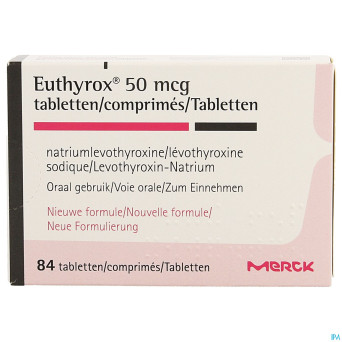Euthyrox  50mcg comp  84 nf