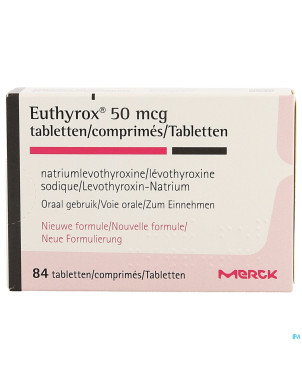 Euthyrox  50mcg comp  84 nf