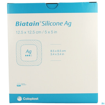 Biatain silicone ag    12,5cmx12,5cm 5 39638