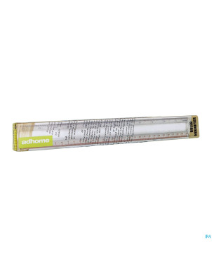 Loupe regle lecture 31cm 2,5x able2