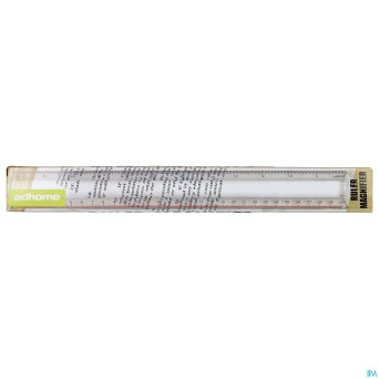 Loupe regle lecture 31cm 2,5x able2