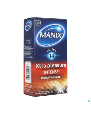 Manix xtra pleasure preservatifs 14