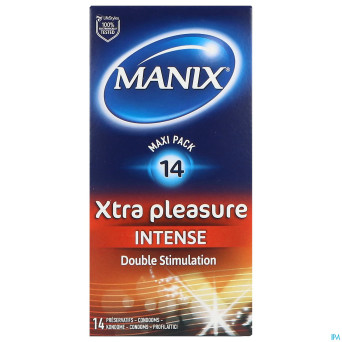 Manix xtra pleasure preservatifs 14
