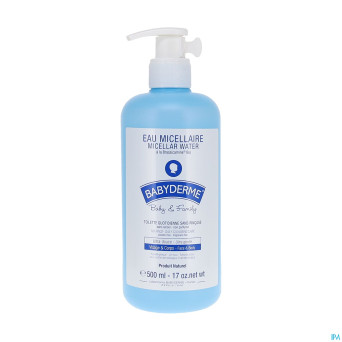 Babyderme eau micellaire baby&family    500ml