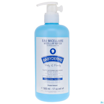 Babyderme eau micellaire baby&family    500ml