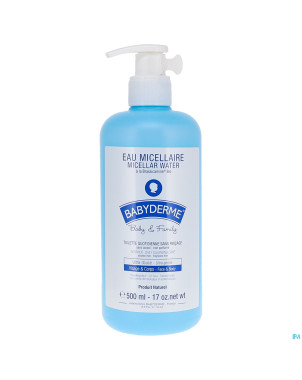 Babyderme eau micellaire baby&family    500ml