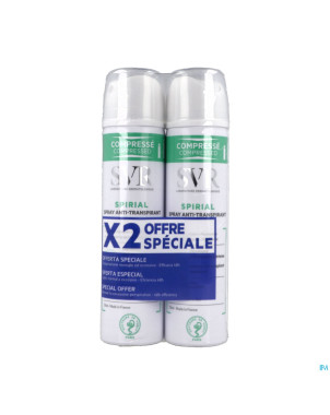 Svr spirial spray    duo 2x75ml