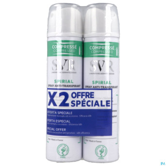 Svr spirial spray    duo 2x75ml