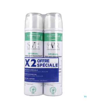 Svr spirial spray    duo 2x75ml