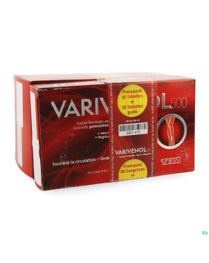 Varivenol comp 90 + comp 30 gratuit
