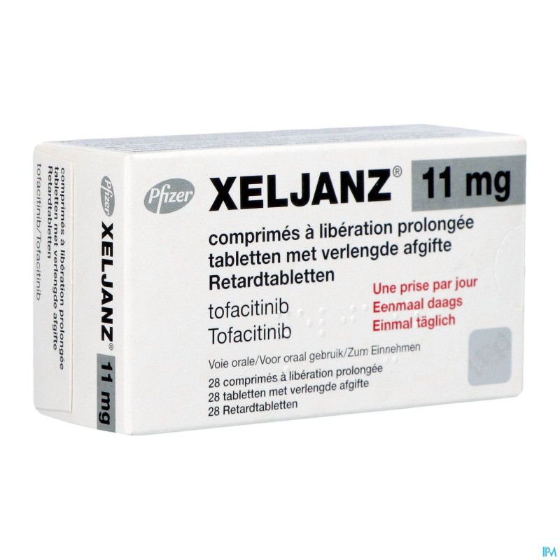 Xeljanz 11mg lib.prolongee comp  28 x 11mg blister