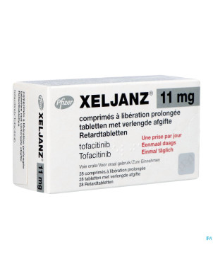 Xeljanz 11mg lib.prolongee comp  28 x 11mg blister