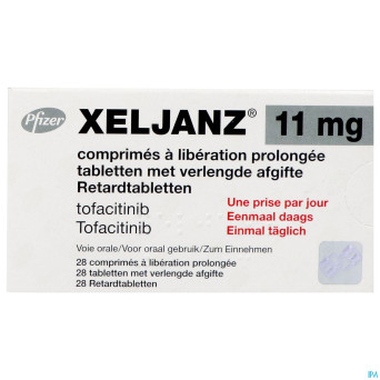 Xeljanz 11mg lib.prolongee comp  28 x 11mg blister